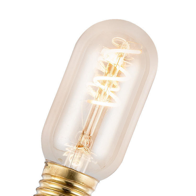 T45 3w enkel gebogen glazen gloeilamp Vintage zachte flexibele LED-lamp voor verlichting