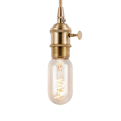 T45 3w enkel gebogen glazen gloeilamp Vintage zachte flexibele LED-lamp voor verlichting