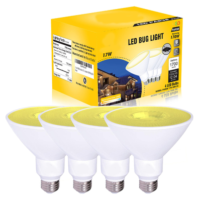 Vermogen 6 Tellen Koud Wit E26 5000K LED Floodlight Spotlight Lamp voor buitenverlichting