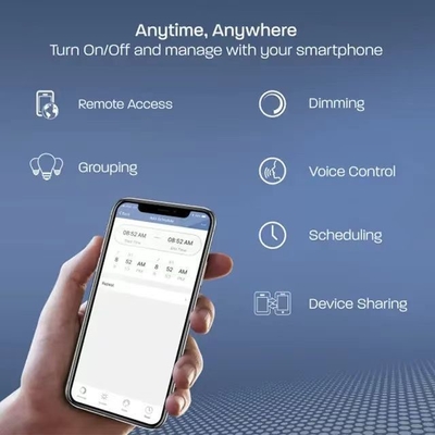 Draadloos Bluetooth TUYA APP Control LED-lampje voor kleurverandering en lichtdimming