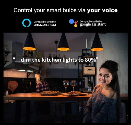 Smart WiFi GU10/MR16 Spot Bulb met Google Alexa en dimming ondersteuning