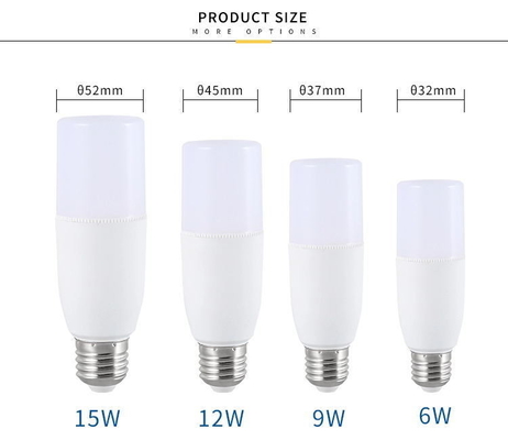 E27 PLC G24 5W 7W 9W 15W LED Stick T Bulb 3000K/4000K/6500K met 1400lm en High CRI
