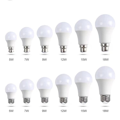10W/12W Dimmable A19/A60 E27/B22 Led Bulb 2700K 6500K voor werktemperatuur -10 50C