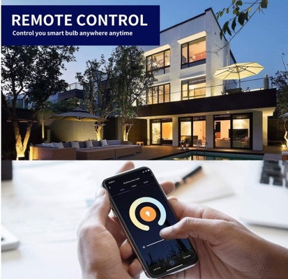 9W E27/B22 Multicolor Dimmable WiFi LED-lamp Compatibel met google alexa Residential
