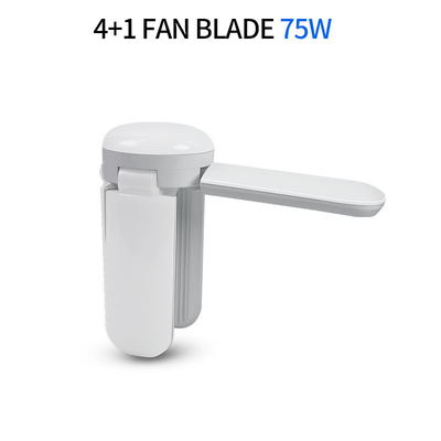 45W/60W LED 3/4 opvouwbare LED-ventilatorlamp voor Morden-stijl en 15000 werktijd