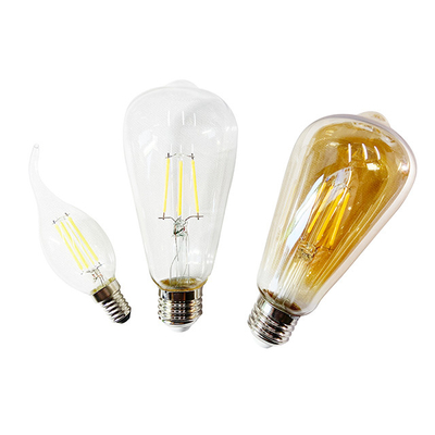 AC 120V A19 7W 800LM Glas Vintage LED gloeilampen voor een lange levensduur 50000 uur