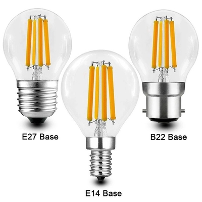 ETL C35 E11 Globe LED gloeilamp 4W 120C Dimmable voor verlichting en circuitontwerp
