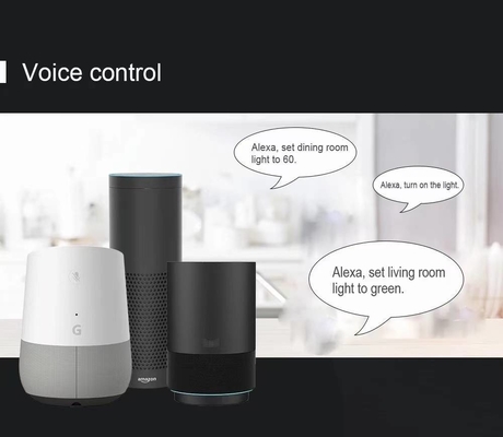 CE UKCA gecertificeerd 5W 120D Smart Wifi APP Voice Control GU10/MR16 LED Spot Light Hotel
