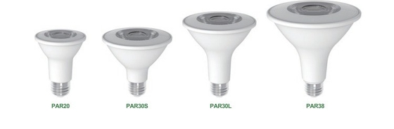 IP20 15W PAR38 Spotlight Productgewicht 0,2 kg Kleurweergave-index Ra 80