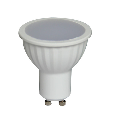 Plastic Aluminium Heatsink GU10 Dimmable LED Spotlight Lamps voor witte binnenverlichting