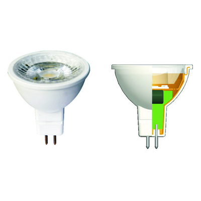 Lange levensduur 25000 uur LED MR16 5W 3W gloeilamp Spotlight 4000K 220V met IC Driver