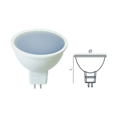 Hoog vermogen 7w Gu5.3 Led Mr16 220v Downlight Spot 120 Grade voor modern ontwerp en verkoop