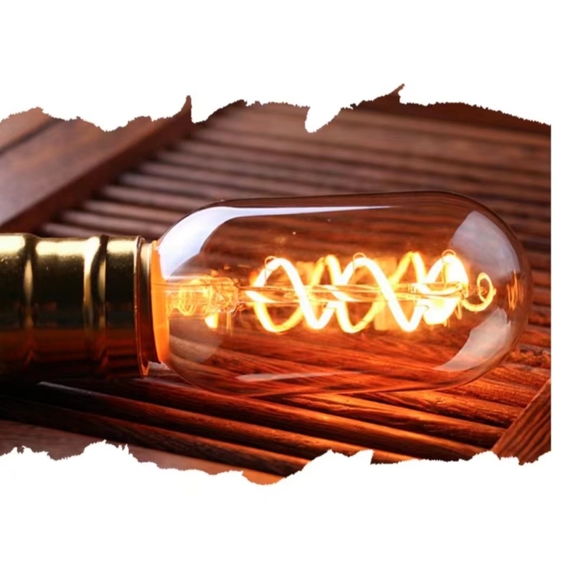 T45 Spiral filament lamp Vintage zacht flexibel LED-licht met 50000 uur levensduur