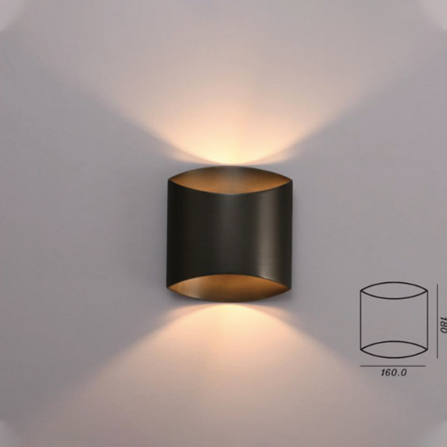 80lm/w Efficiëntie GU10 LED wandlamp 220V voor eenvoudige installatie 30000 uur Levensduur