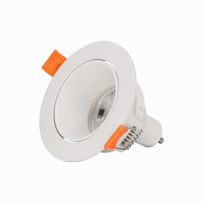 Ronde ingebouwde plafond anti-glare Gu10 Mr16 Led licht schijnwerper armature voor commerciële