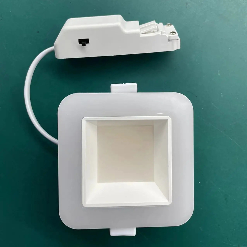 3-stap Dimmable Muare Recesseini Sqd Track Wall Washer Spotlight voor interieurverlichting
