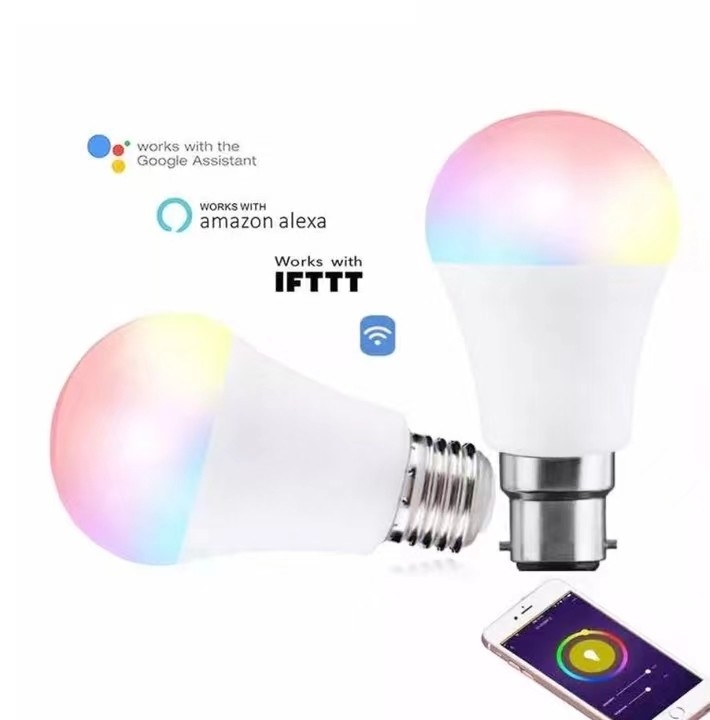 15000 uur werktijd Tuya Smart LED-lamp met multi-color RGBCW en BT-controle