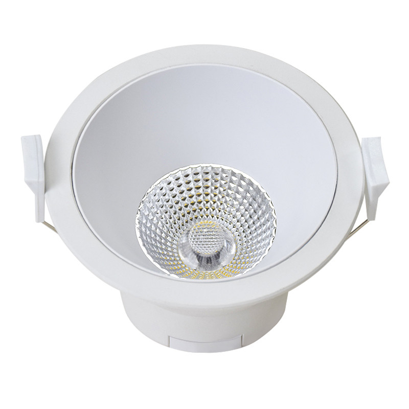 Lange levensduur 9W 0.6mm COB Embedded LED Downlight in Modern Design voor 3,5 inch kabel