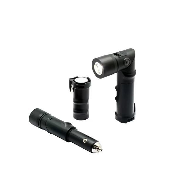 Safety Hammer Power Bank met 5,0V/2,4A USB-celtelefoon-auto-oplader en LED-lichtbron