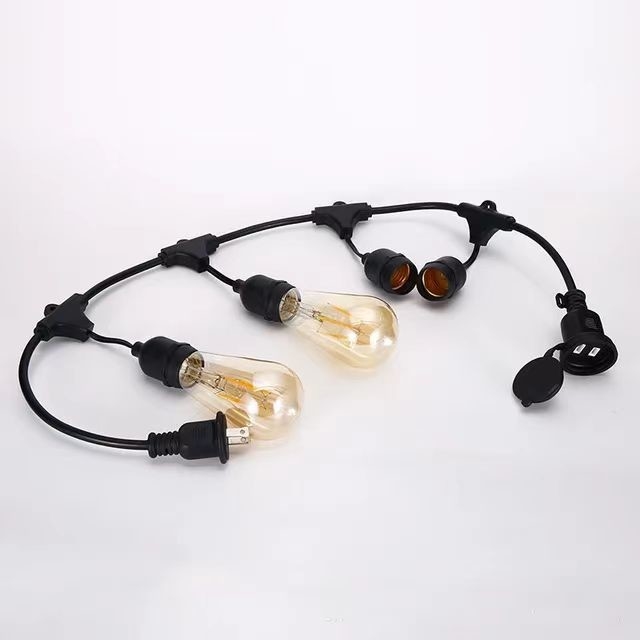 Creëer een romantische sfeer met G45 T45 ST45 E27 Base Amber Light String 50M Length