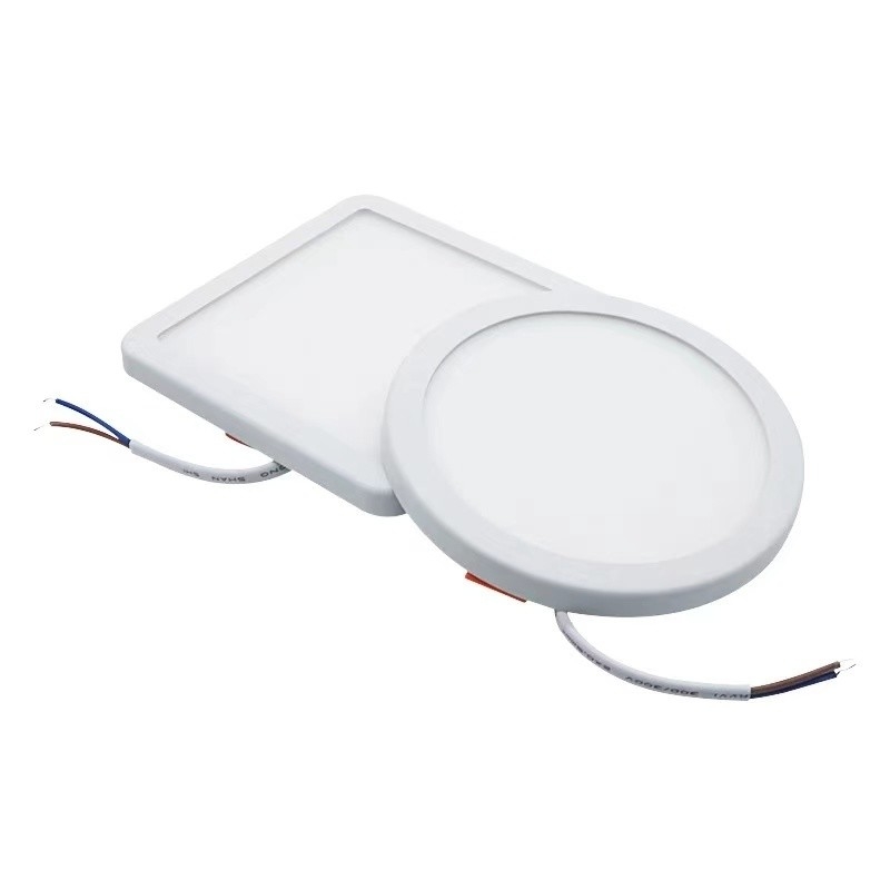 Hoge lichtdoeltreffendheid LED-paneellicht 3W-24W voor ingebouwde/oppervlakte montage in wit