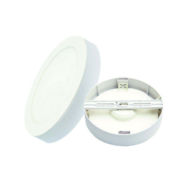 Afneembare raam LED ronde oppervlakte lichtpaneel 6w 9w 12w 16w 18w voor plafond LED