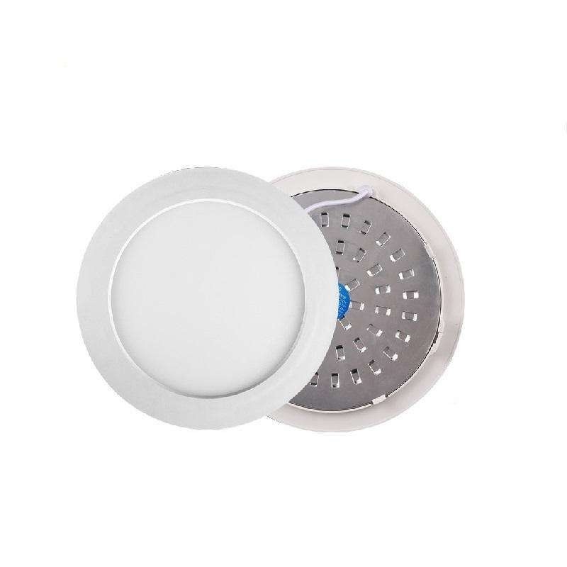 Hoge lichtstroom 18W rond LED-paneel licht voor modern ontwerp en energiebesparing binnen