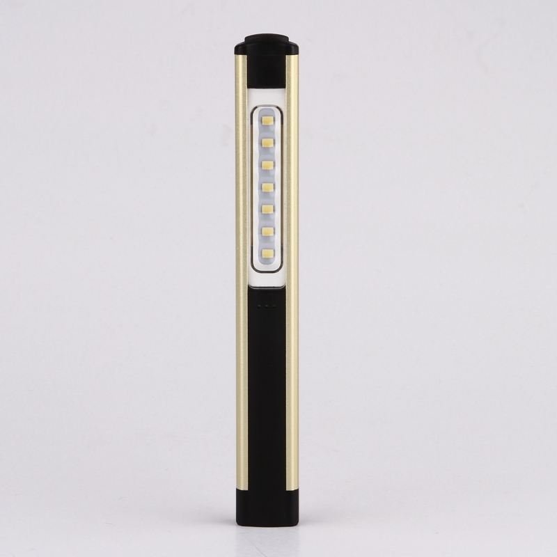 30000 uur werktijd helder LED pen werklicht met clip USB oplaadbaar IP44
