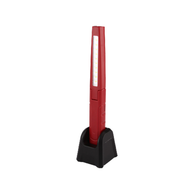 80lm/w 500lm Handheld LED oplaadbare batterij Werklicht met stand en USB-oplader