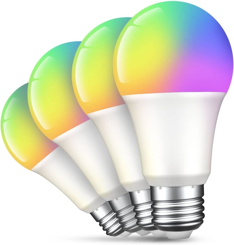 9W E27/B22 Multicolor Dimmable WiFi LED-lamp Compatibel met google alexa Residential