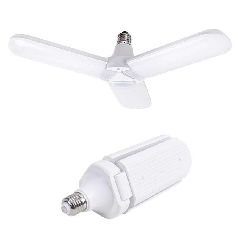 45W/60W LED 3/4 opvouwbare LED-ventilatorlamp voor Morden-stijl en 15000 werktijd