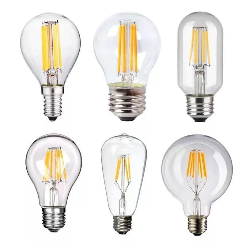 Inlaatspanning 85-265V E27/B22 4W 6W 8W Vintage Edison LED gloeilamp met 80 Ra