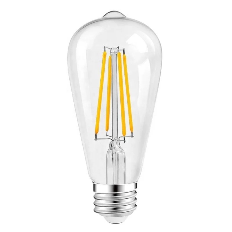 3000K 7W 800LM Dim LED Filament Bulb E27 Basistype voor een levensduur van 30000 uur