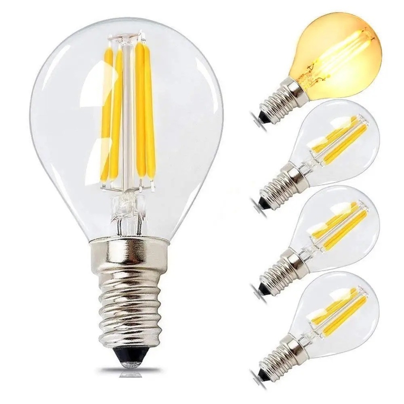 ETL C35 E11 Globe LED gloeilamp 4W 120C Dimmable voor verlichting en circuitontwerp