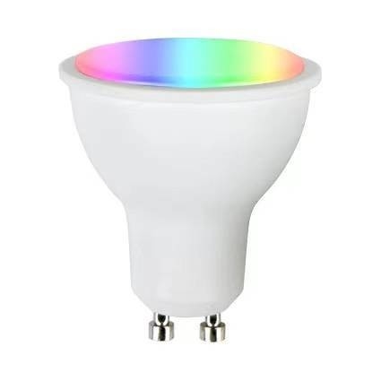 CE UKCA gecertificeerd 5W 120D Smart Wifi APP Voice Control GU10/MR16 LED Spot Light Hotel