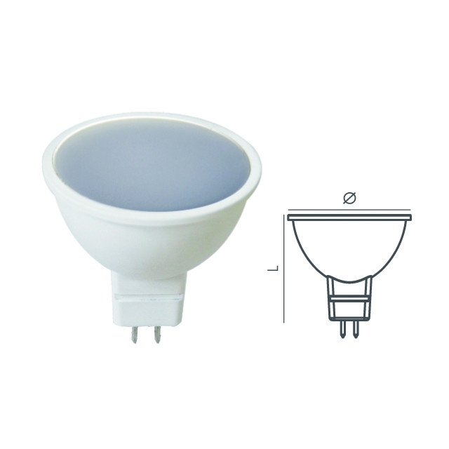 Hoog vermogen 7w Gu5.3 Led Mr16 220v Downlight Spot 120 Grade voor modern ontwerp en verkoop